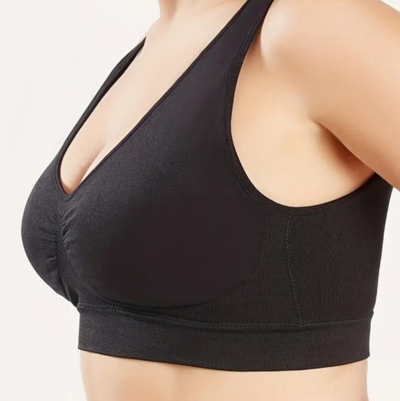 FASHION COLLECTION 3 PACK BRA PLUS SIZE 2XL BLACK, LIGHT GRAY, GRAY GRAPHITE NWT - Picture 12 of 14